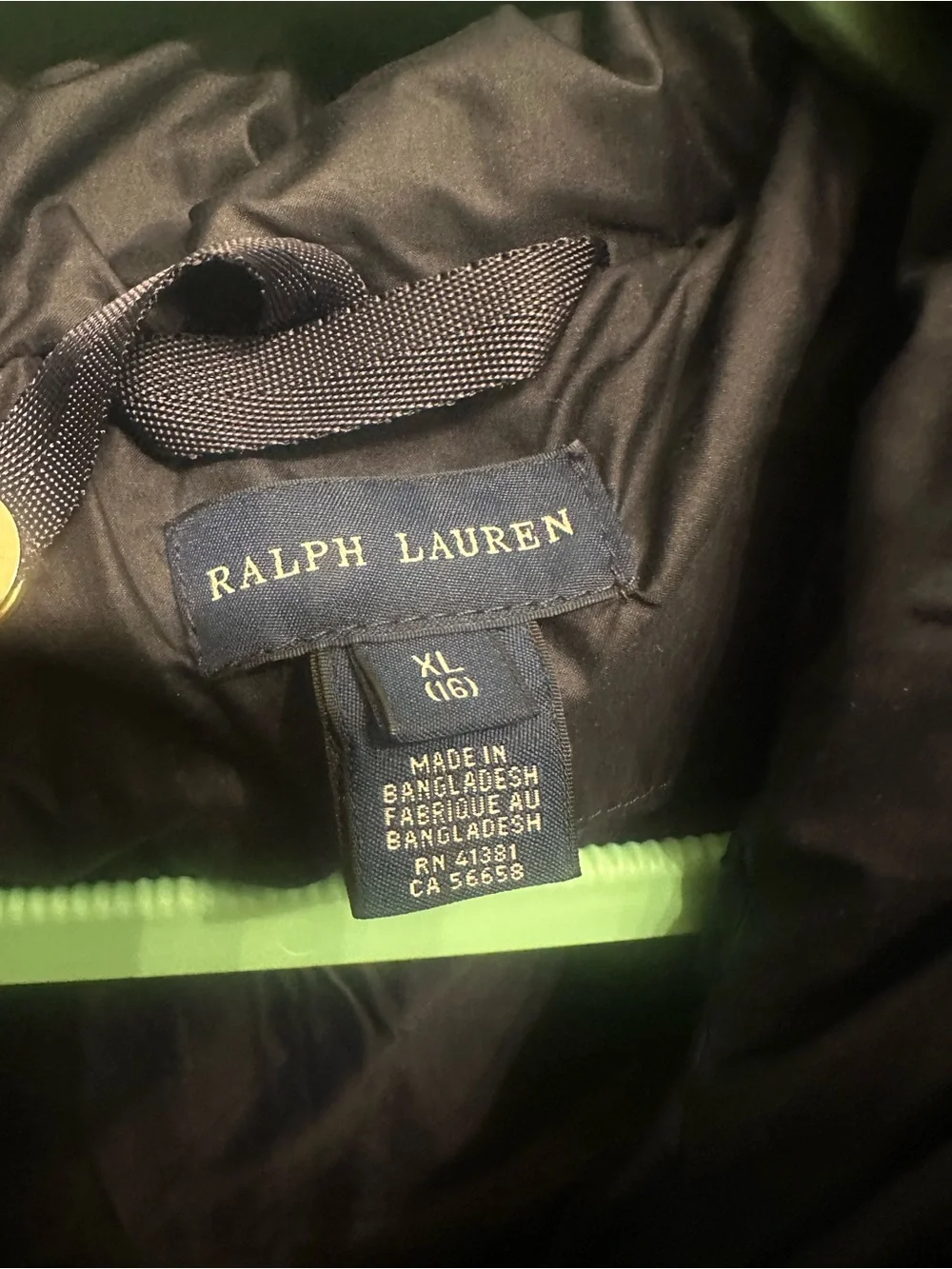Ralph Lauren Kids Down Jacket with Hood (READ MEASUREMENTS FIRST)
